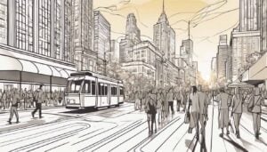 what makes downtown photography the perfect backdrop?